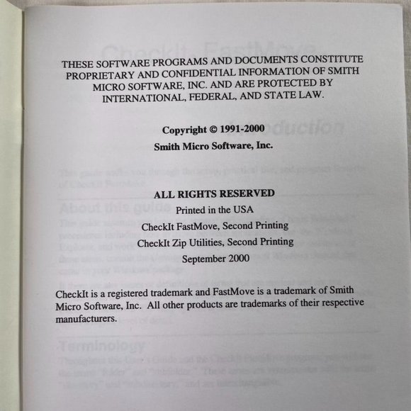 Check It Zip Utilities Software Users Guide Instruction Book File Management Uti - Picture 3 of 4